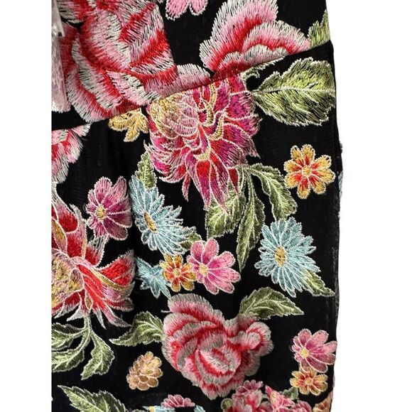 Dress The Population Lara Embroidered Dress Gown Size Medium $488 - Picture 4 of 5